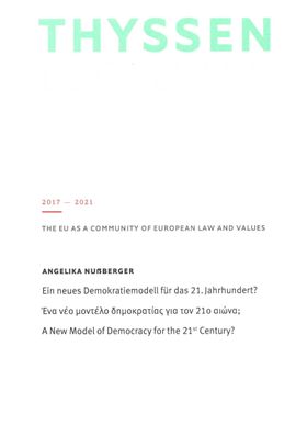 Ein neues Demokratiemodell f?r das 21. Jahrhundert?, Angelika Nu?berger