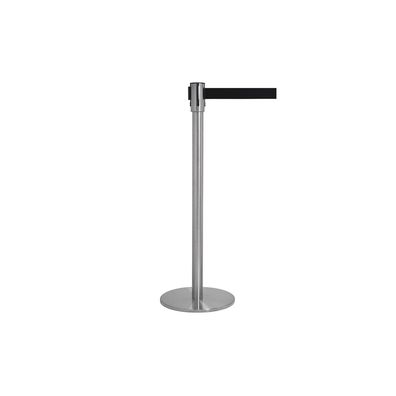 Crowd Control System, pole with Black belt