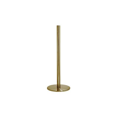 Crowd control stand (pole + base) without top - Gold