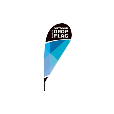 Outdoor Drop Flag, Fahnenmast, large