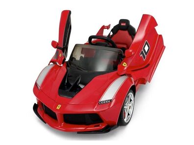 Kinder Elektroauto Ferrari Scuderia FXX, 12 Volt zwei Motoren + FB + Audio