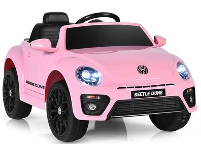Kinder Elektroauto VW Beetle zwei Motoren + Licht + Audio