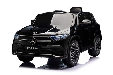 Kinder Elektroauto Mercedes-Benz EQA 250 MP3 + 4 Motoren + LED + FB schwarz
