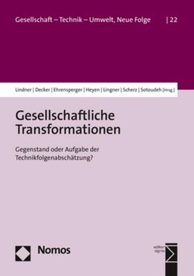 Gesellschaftliche Transformationen, Ralf Lindner