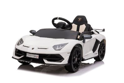 Kinderfahrzeug - Elektro Auto "Lamborghini Aventador SVJ" - lizenziert - 12V7AH,