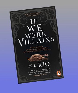 If We Were Villains. Wenn aus Freunden Feinde werden, M. L. Rio