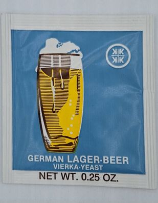 VIERKA Bierhefe Typ Lager, 7 g