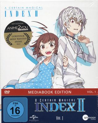 A Certain Magical Index II - Vol.1 - Limited Edition - DVD - NEU