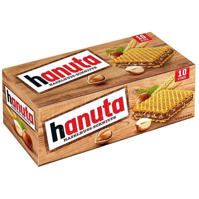 Ferrero Hanuta Haselnussschnitte mit feinen Haselnüssen 200g