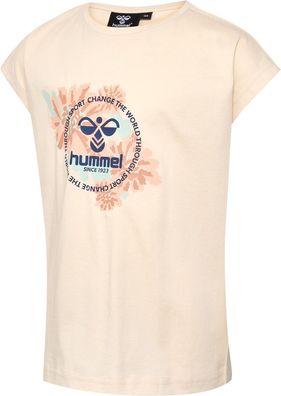 Hummel T-Shirt & Top Hmlflowi T-Shirt S/ S Whitecap Gray-104