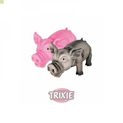Trixie Schwein, Original Tierstimme, Latex 23 cm