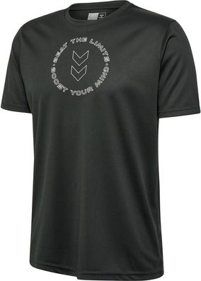 Hummel T-Shirt & Top Hmlte Boost T-Shirt Black-XXL