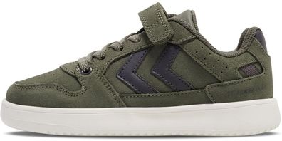 Hummel Kinder Sneakers low St. Power Play Suede Jr Dusty Olive-26
