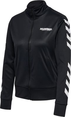 Hummel Damen Trainingsjacke Hmllegacy Evy Poly Zip Jacket Black-L