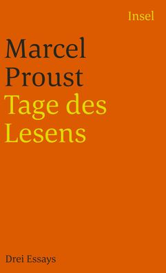 Tage des Lesens, Marcel Proust