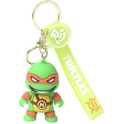 Michelangelo Schlüsselanhänger TMNT Mutant Ninja Turtles Schlüsselring Schlüsselbund