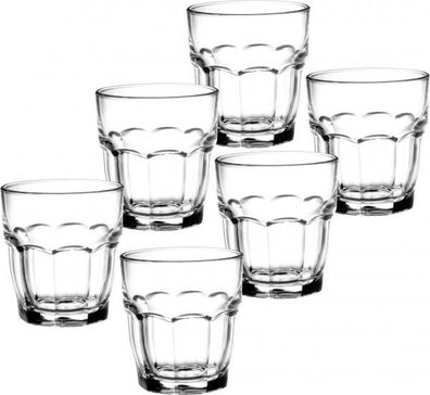 Rock Bar Wasserglas - Whiskyglas 27cl - 6 Stück