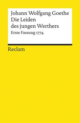 Die Leiden des jungen Werthers, Johann Wolfgang von Goethe