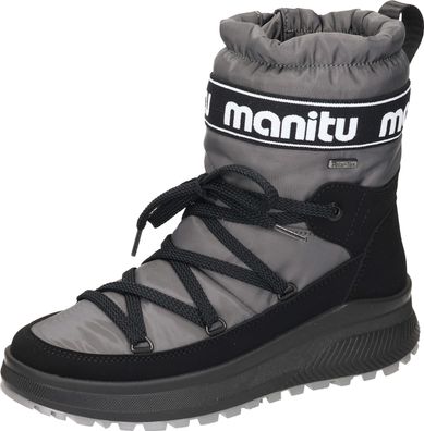 Manitu Damen-Stiefelette grau (9) AB990366-09-09