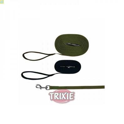 Trixie Schleppleine, Gurtband 20 mm - Länge: 10 m - Farbe: schwarz