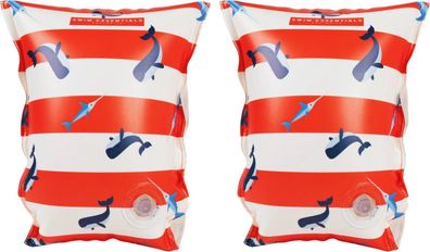 Swim Essentials Schwimmflügel 0-2 Jahre Whale striped