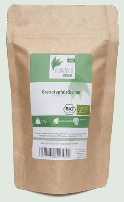 SENA-Herbal Bio - geschnittene Granatapfelschalen