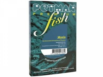 Petman fish Mysis Fischfutter tiefgekühlt 100 g (Inhalt Paket: 50 Stück)