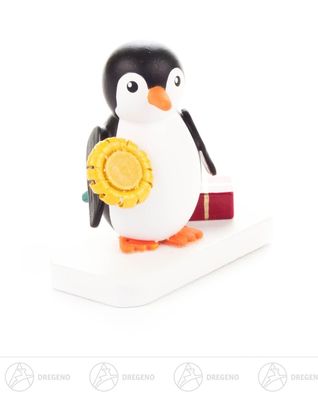 Miniatur Pinguin Gratulant BxHxT 4 cmx4 cmx2 cm NEU Erzgebirge Weihnachtsfigur