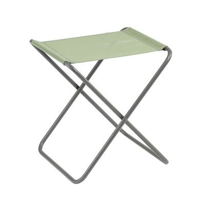 Hocker PH II in Farbe moss, klappbar, Gestell Stahl, Bezug aus 72% PVC, 28% PES