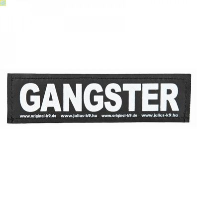 2 Julius-K9 Klettsticker Gangster