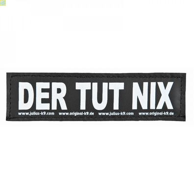 2 Julius-K9 Klettsticker DER TUT NIX