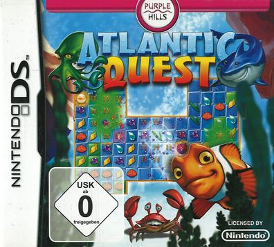 Atlantic Quest Purple Hills Nintendo DS DSi 3DS 2DS - Ausführung: mit ...