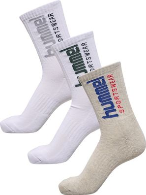 Hummel Socken Hml3-Pack Socks Sportswear Big Multi Colour-35-38