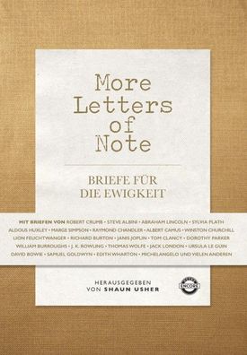 More Letters of Note, Shaun Usher
