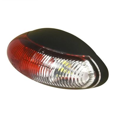 Umrissleuchte 10-30V rot/wei? 60x34mm LED