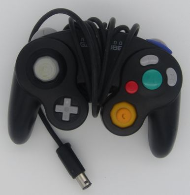 Nintendo Gamecube Controller Original Gamepad Joystick NGC - Farbe: Schwarz