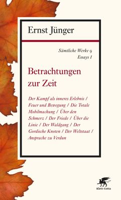 S?mtliche Werke - Band 9, Ernst J?nger
