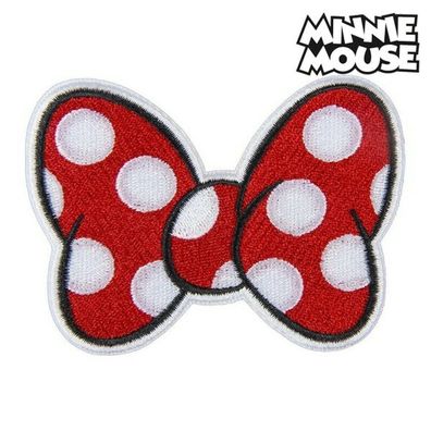 Patch Minnie Mouse Rot Polyester (9.5 x 14.5 x cm)