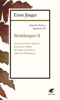 S?mtliche Werke - Band 3, Ernst J?nger