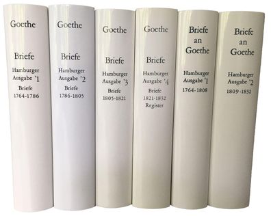 Goethes Briefe und Briefe an Goethe, Johann Wolfgang von Goethe