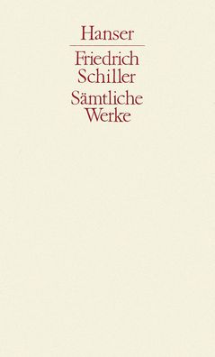 Werke 1, Friedrich von Schiller