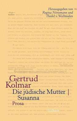 Die j?dische Mutter | Susanna, Gertrud Kolmar