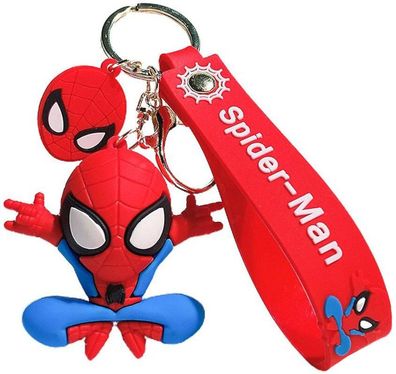 Spider-Man Schlüsselanhänger Schlüsselring Marvels Spiderman Schlüsselbund Keychain