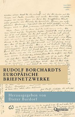 Rudolf Borchardts europ?ische Briefnetzwerke, Dieter Burdorf