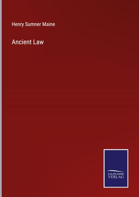 Ancient Law, Henry Sumner Maine