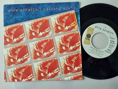 Dire Straits - Calling Elvis 7'' Vinyl Germany