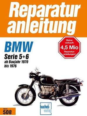 BMW R 50/5, 60/5, 75/5, 60/6, 75/6, 90/6, 90S, Serie 5 + 6,