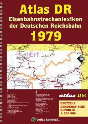 ATLAS DR 1979 - Eisenbahnstreckenlexikon der Deutschen Reichsbahn, Harald R ...