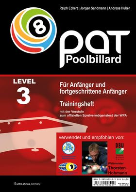 Pool Billard Trainingsheft PAT 3, Ralph Eckert