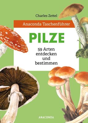Anaconda Taschenf?hrer Pilze. 59 Arten entdecken und bestimmen, Charles Zet ...